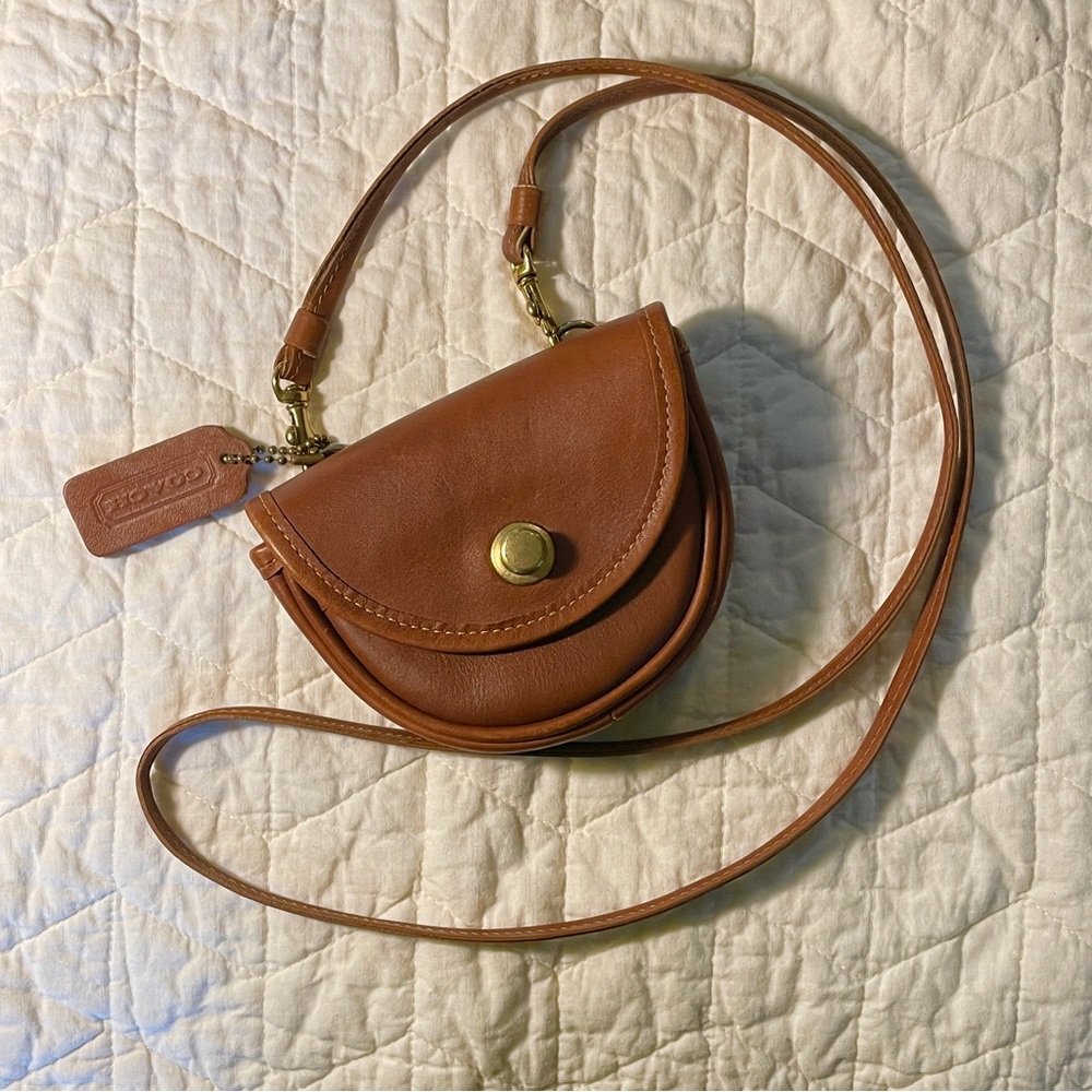 Coach Vintage Mini Belt Bag British Tan